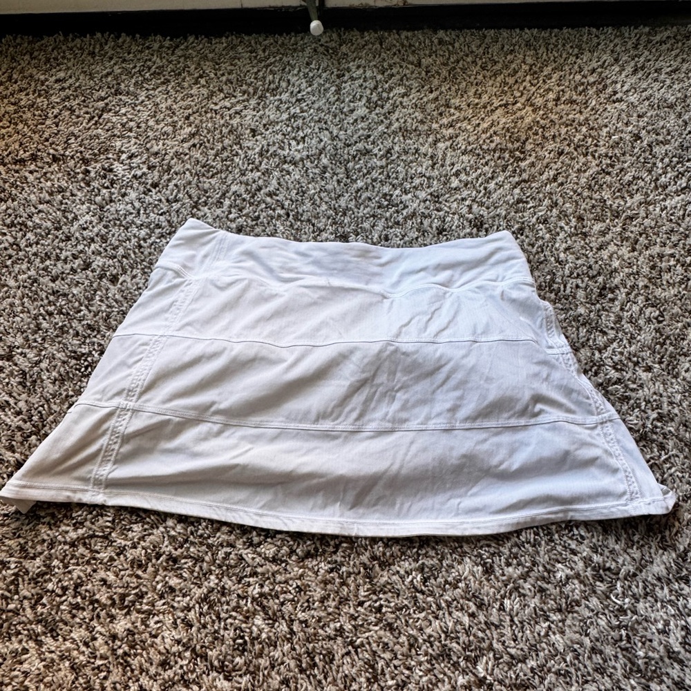 White Mini Skirt
